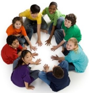 Children-in-a-circle